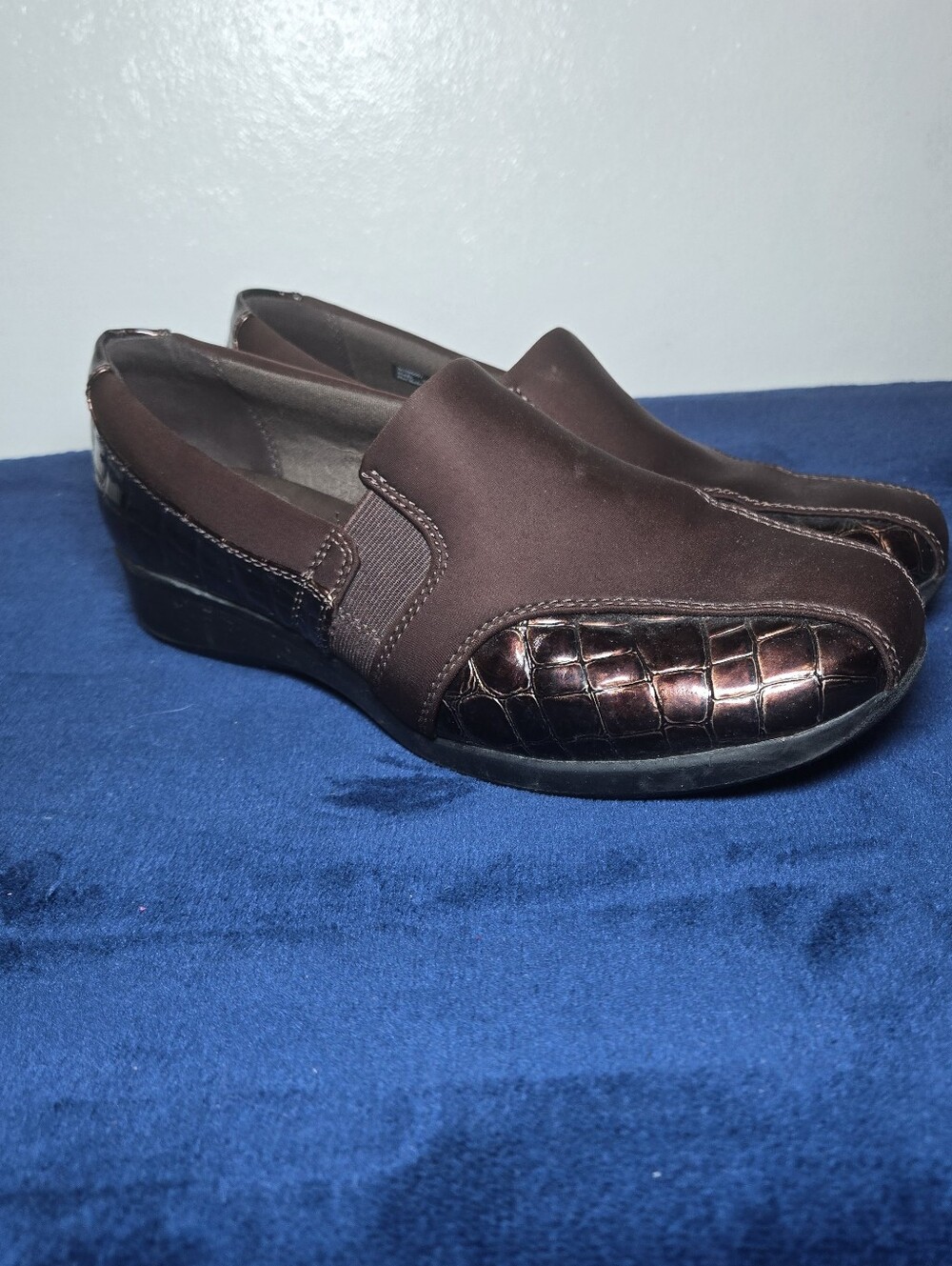 Clarks Gael Beam Casual Comfort Slip On Clog Size 9 Wide 26104691 Brown Copper